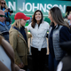 WAUKESHA, WISCONSIN - NOVEMBER 07: Former UN Ambassador Nikki Haley poses for photographs with supporters of Sen. Ron Johnson (R-WI) during a campaign rally at the Waukesha County Expo the day before Election Day on November 07, 2022, in Waukesha, Wisconsin. “America is not racist. America is blessed,” Haley said while supporting Johnson, whos running for re-election in a tight race against his Democratic challenger Lt. Gov. Mandela Barnes, in the U.S. midterm elections.